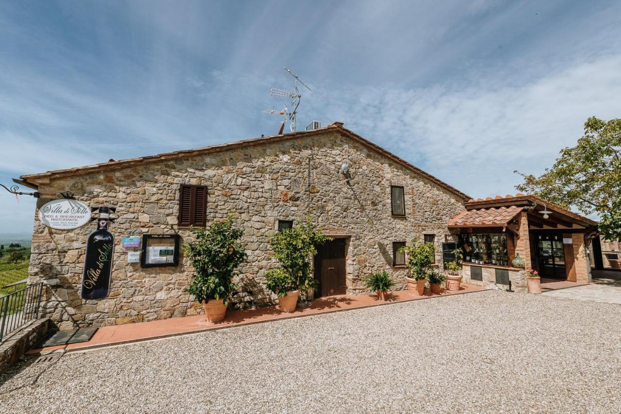 Borgo Villa A Sesta San Gusme Exterior foto